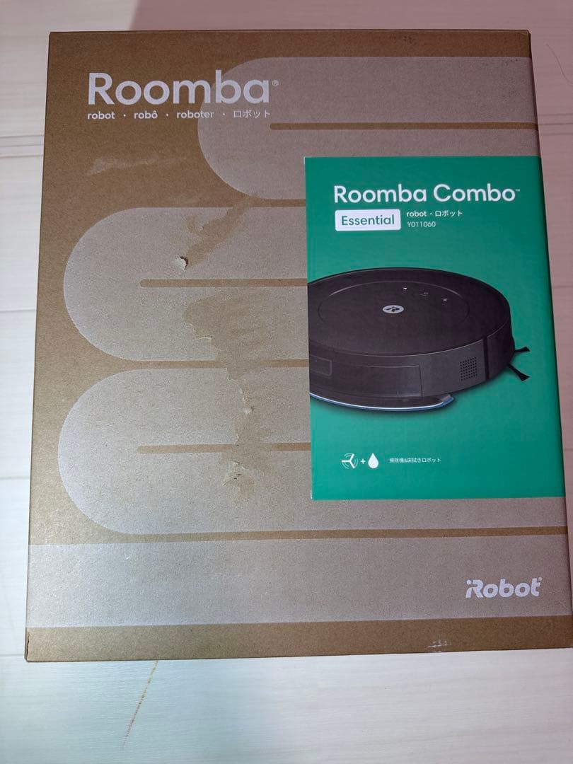 Roomba combo Essential robot Y011060 黒