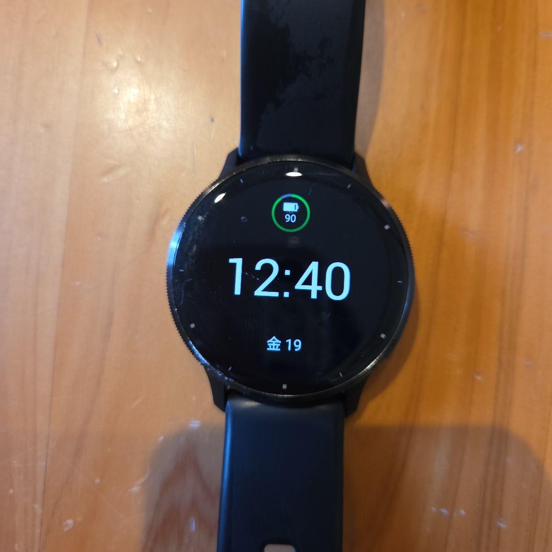 GARMIN vene3 デジタル腕時計 ブラック 充電器付き