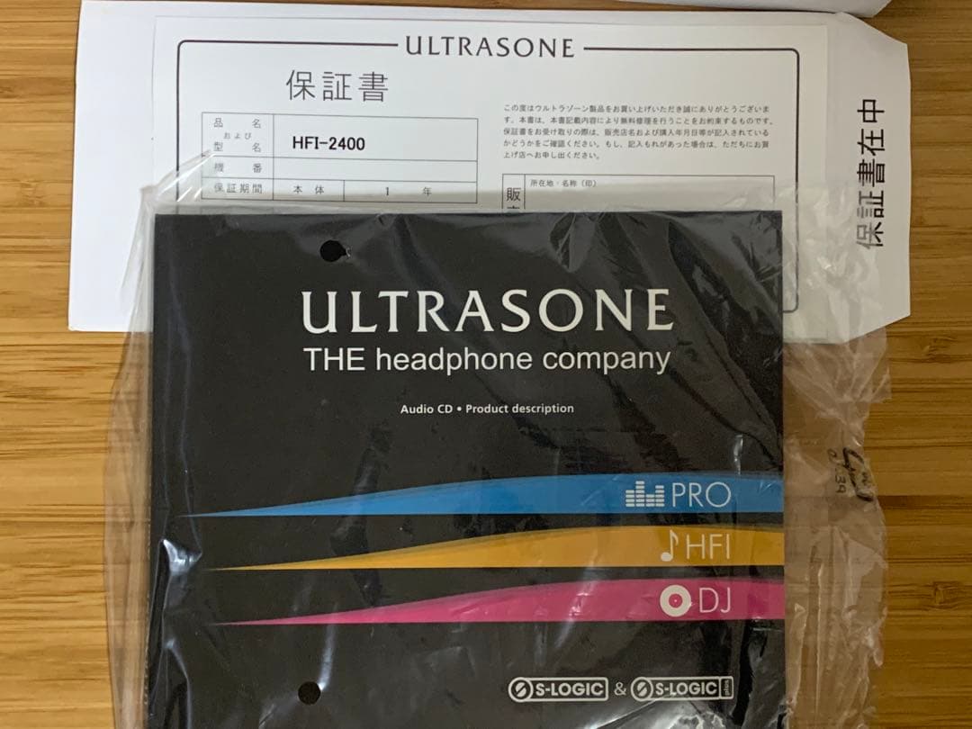 ULTRASONE ウルトラゾーン オープン型ヘッドホン HFI2400