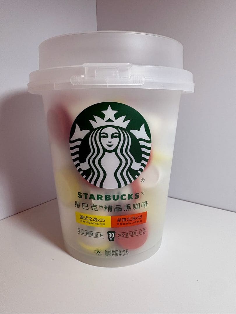 【STARBUCKS】スタバ インスタントコーヒー 30杯入り 中国限定