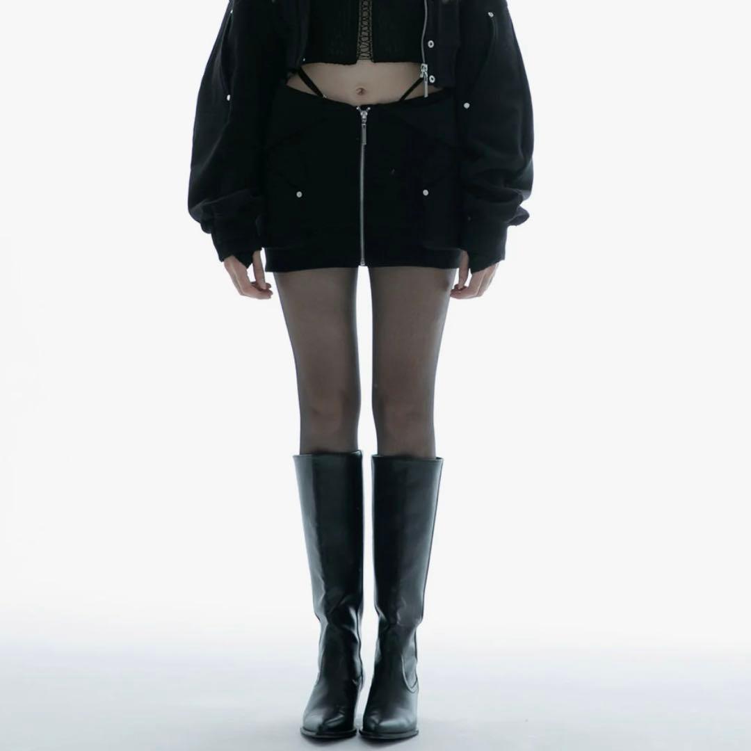 スカート THEREDTHREAD S hood skirt