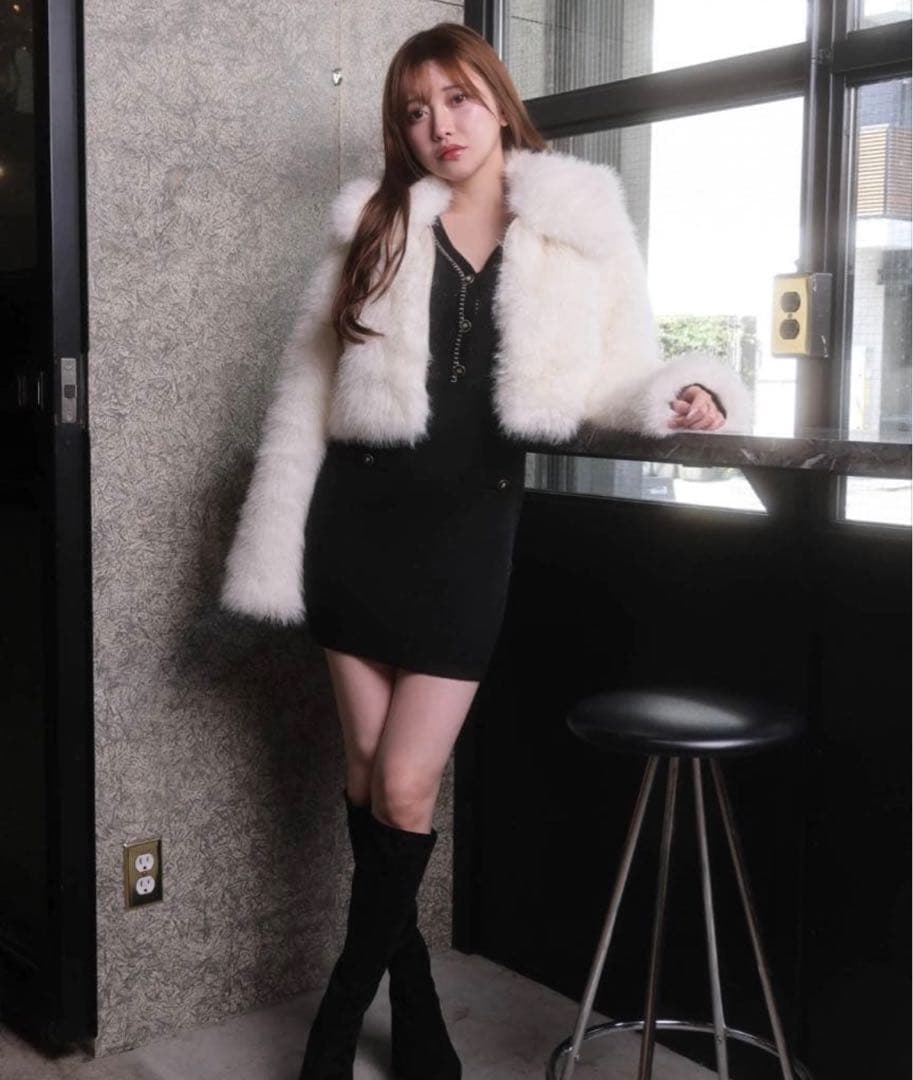 新品リップサービス2wayカラーZIPファージャケット