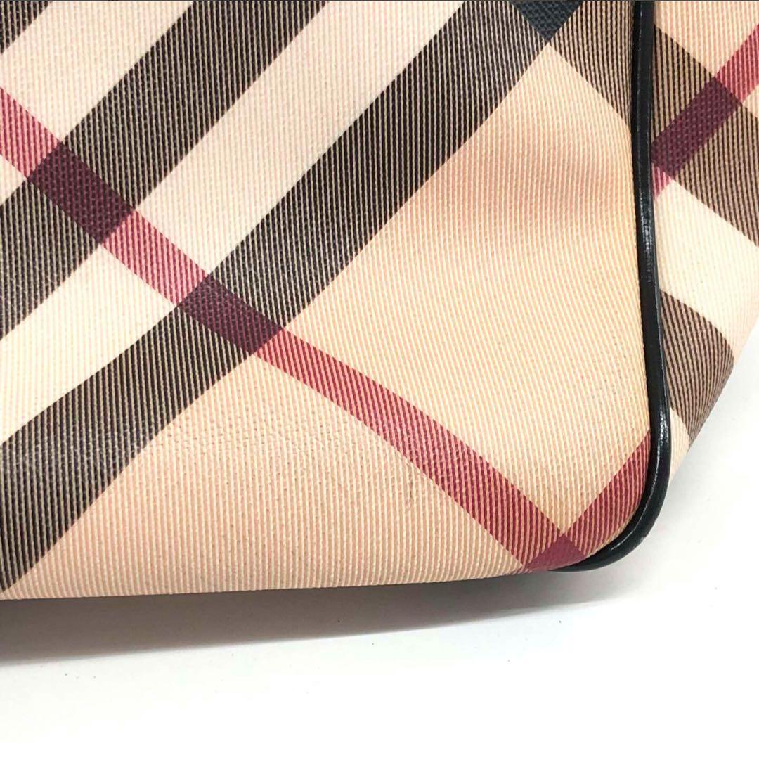 【美品】専用BURBERRY バーバリー　トートバッグ　ノバチェック　PVC