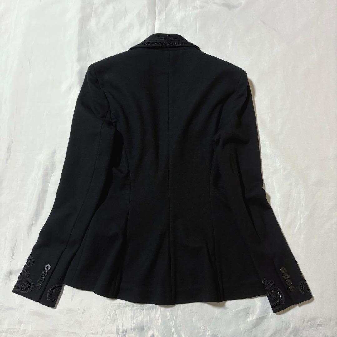 ポロ ラルフローレン★ウール100 パスマントリーコード刺繍　ビーズ ジャケット