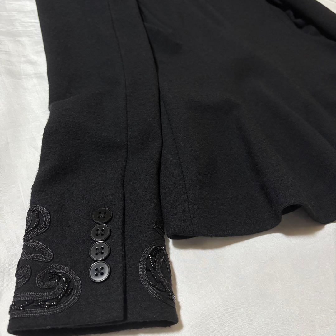 ポロ ラルフローレン★ウール100 パスマントリーコード刺繍　ビーズ ジャケット