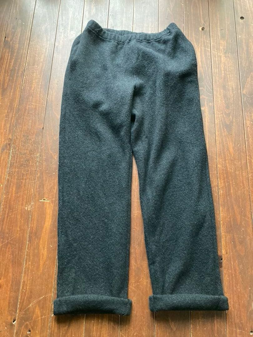 evam eva プレスウールパンツ　1