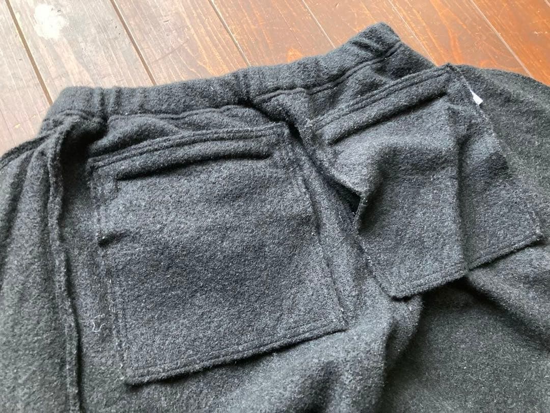 evam eva プレスウールパンツ　1