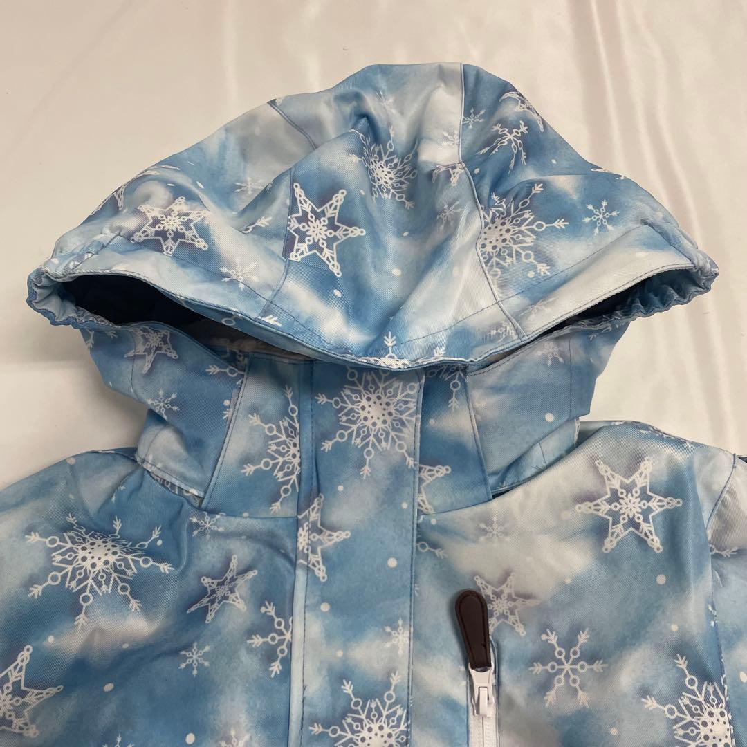 JOYRIDE 水色×紫 スキーウェア上下セット 130cm JOG-4311