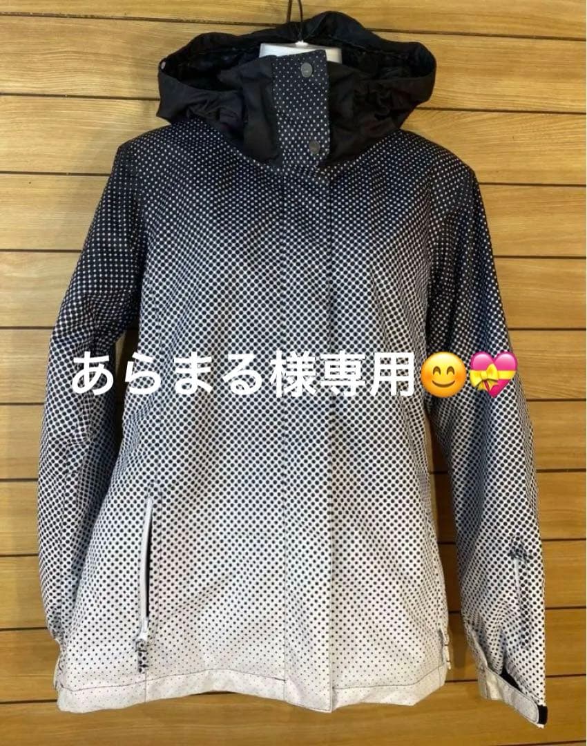 美品！　ロキシー　スノーウェア　レディース　Mサイズ ブラック　ジャケット
