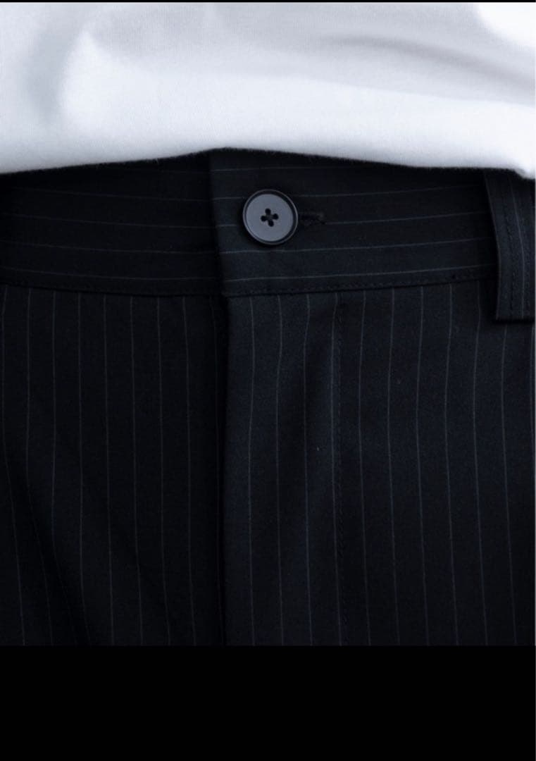 sinss スラックス stripe slacks