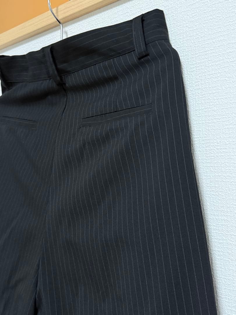 sinss スラックス stripe slacks