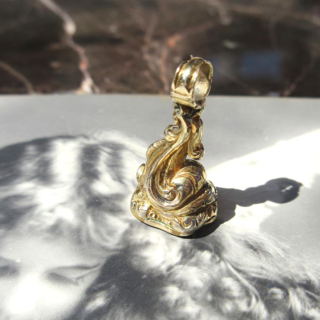 HOPE✵彡英国アンティーク ෆ ̖́-*シトリン☆:゜フォブシール♱:・✧*: