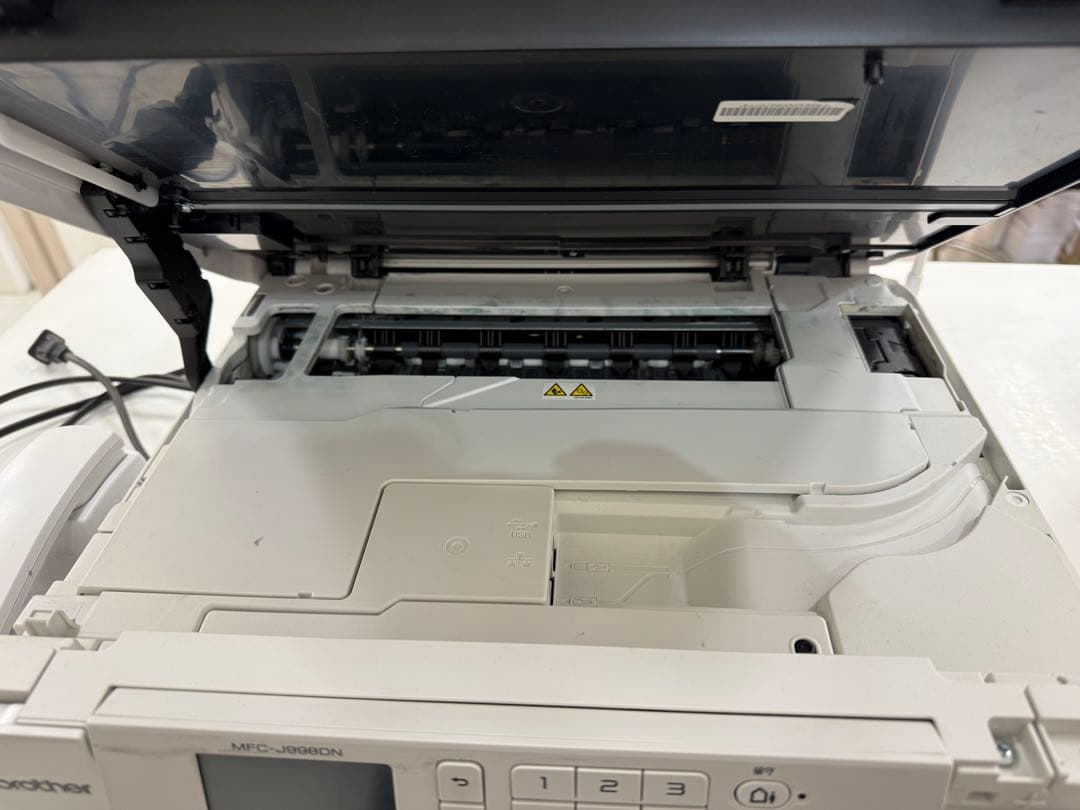 動作OK Brother MFC-J998DN複合機FAXコピー子機付Wi-Fi