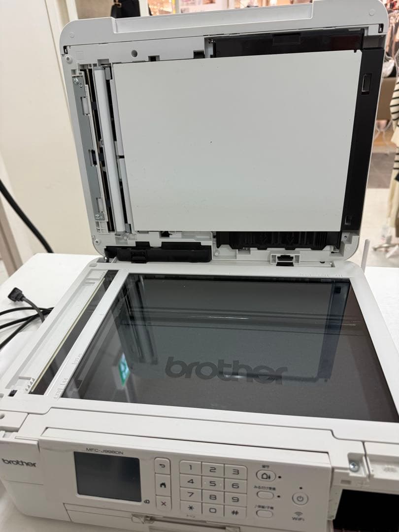 動作OK Brother MFC-J998DN複合機FAXコピー子機付Wi-Fi