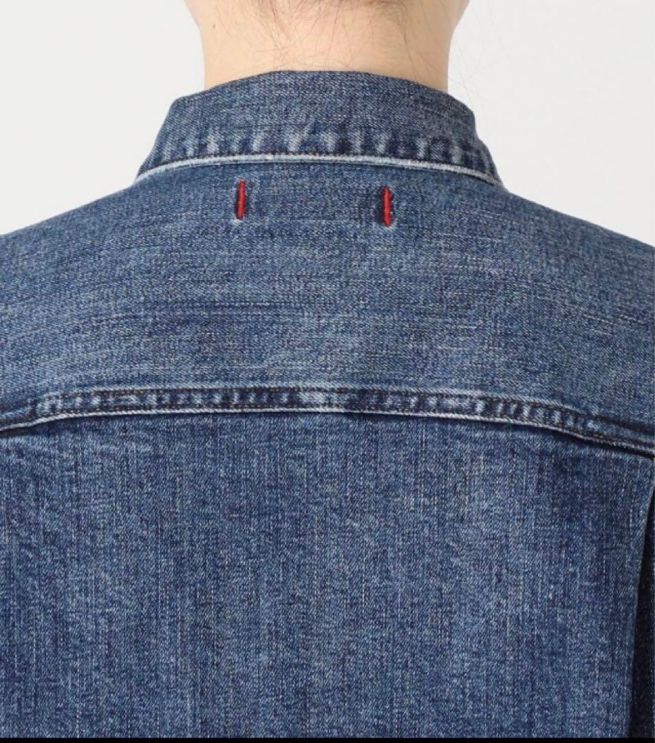 【完売品】スピックアンドスパン　RED CARD別注　デニムジャケット　紺　S