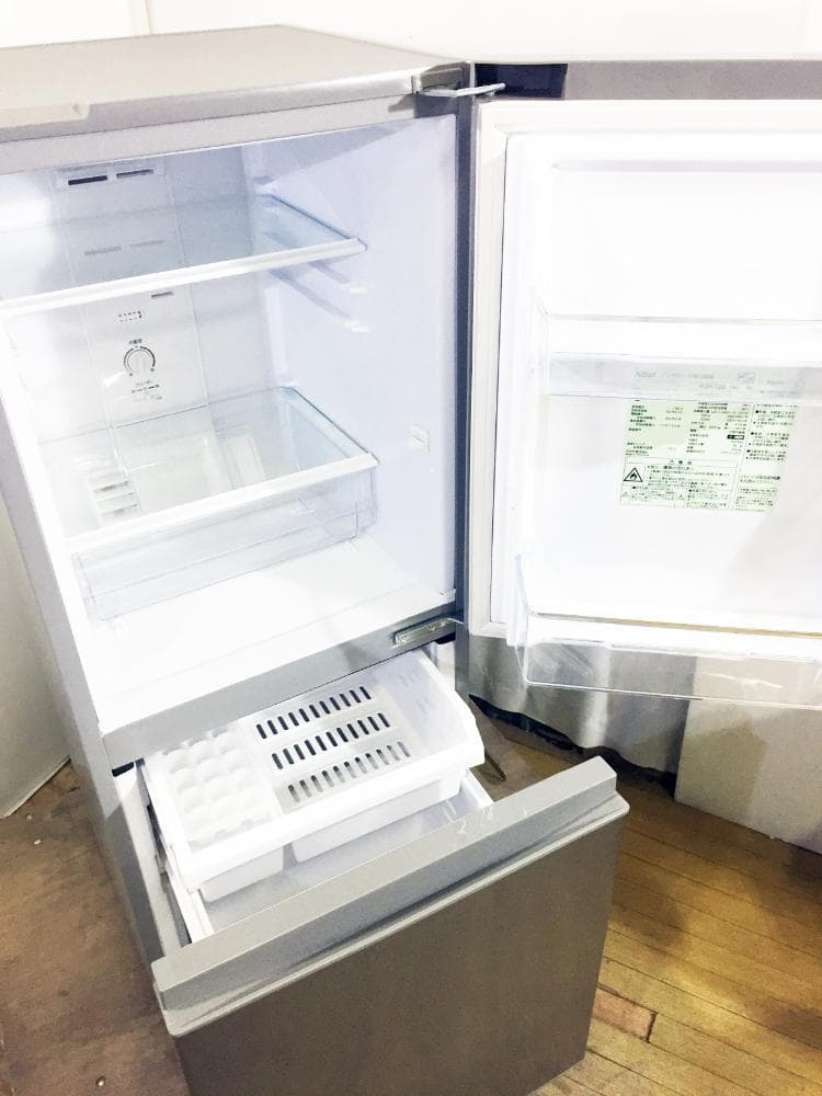 ★美品 中古★AQUA 126L 冷蔵庫【AQR-13G-S】FYBB