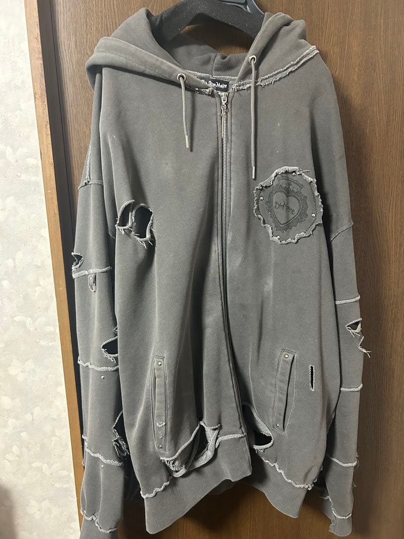 DimMoire ディムモアール　魔導士パーカー　グレー