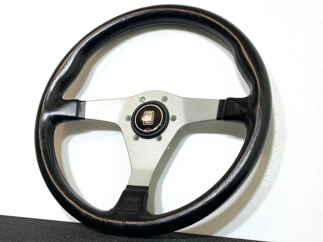 ナルディ ガラ3 タイプ0 35Φ シルバー ステアリング 旧車 希少 街道