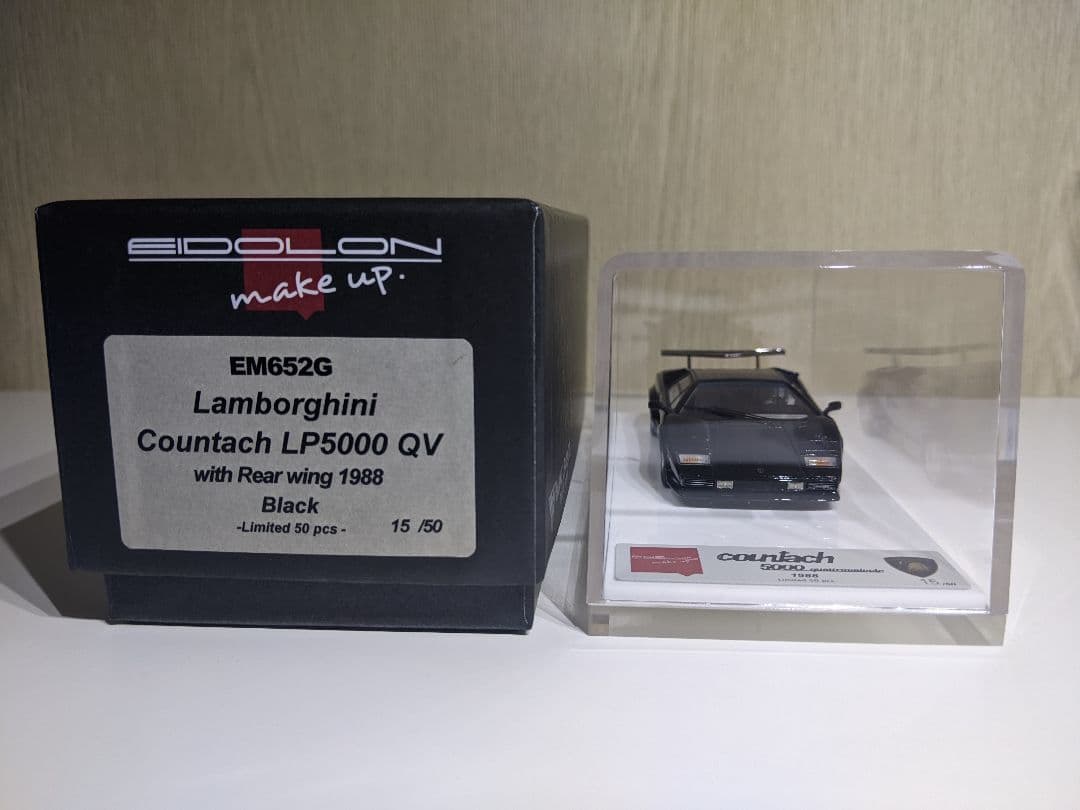 アイドロン 1/43 ランボルギーニ カウンタックLP5000QV 1988