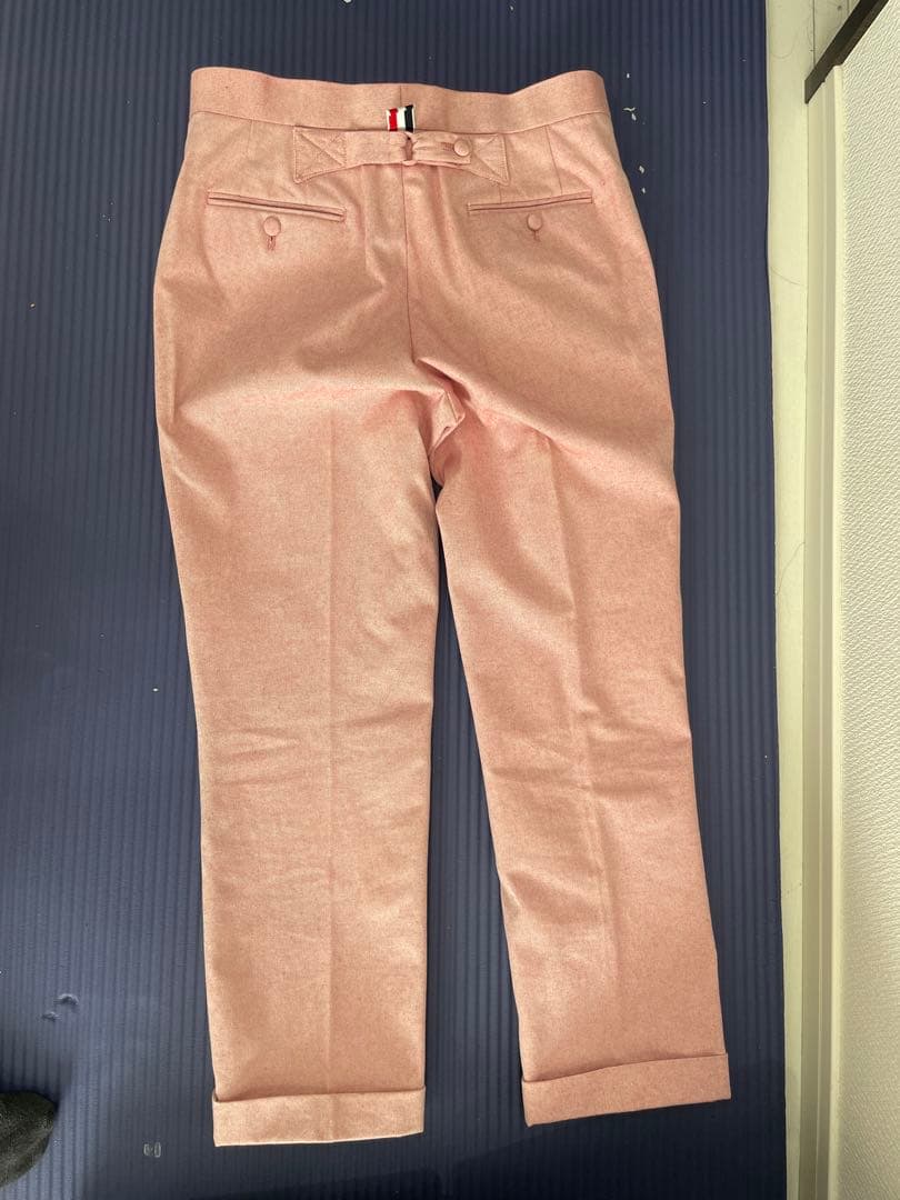 THOM BROWNEコットンスラックス　ピンク　サイズ1