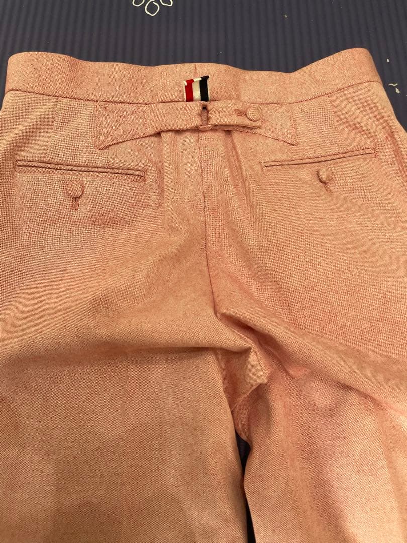 THOM BROWNEコットンスラックス　ピンク　サイズ1