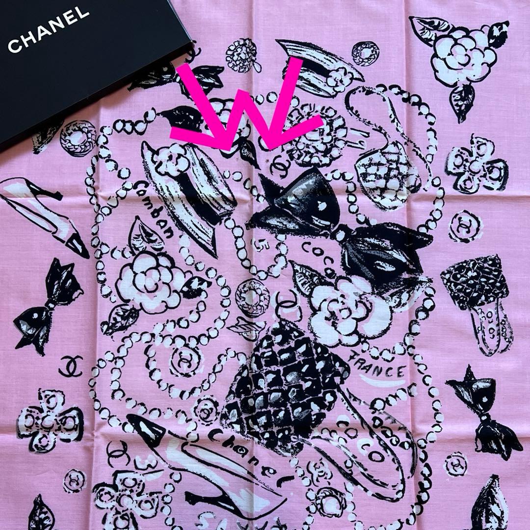 ★プロフ必ず読んで下さい☆A&P ★ CHANEL シャネル　バンダナ