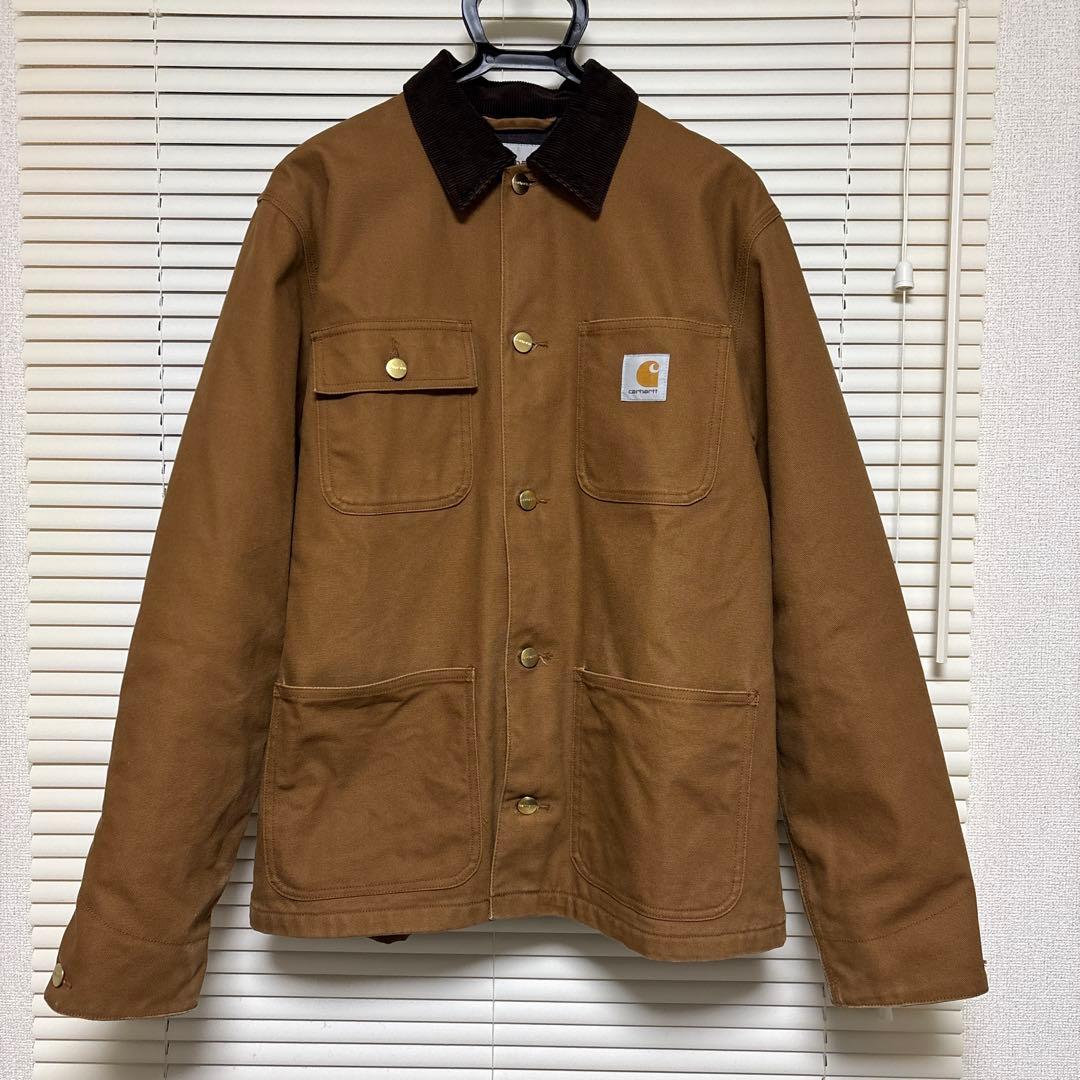 Carhartt ブラウン ミシガンコート ブランケットMサイズ カーハート