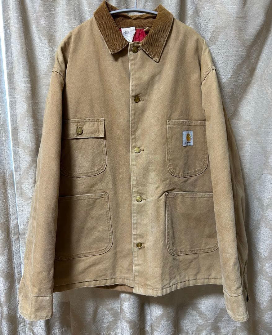 カーハート　ミシガンチョアコート　星タグ 46 80s