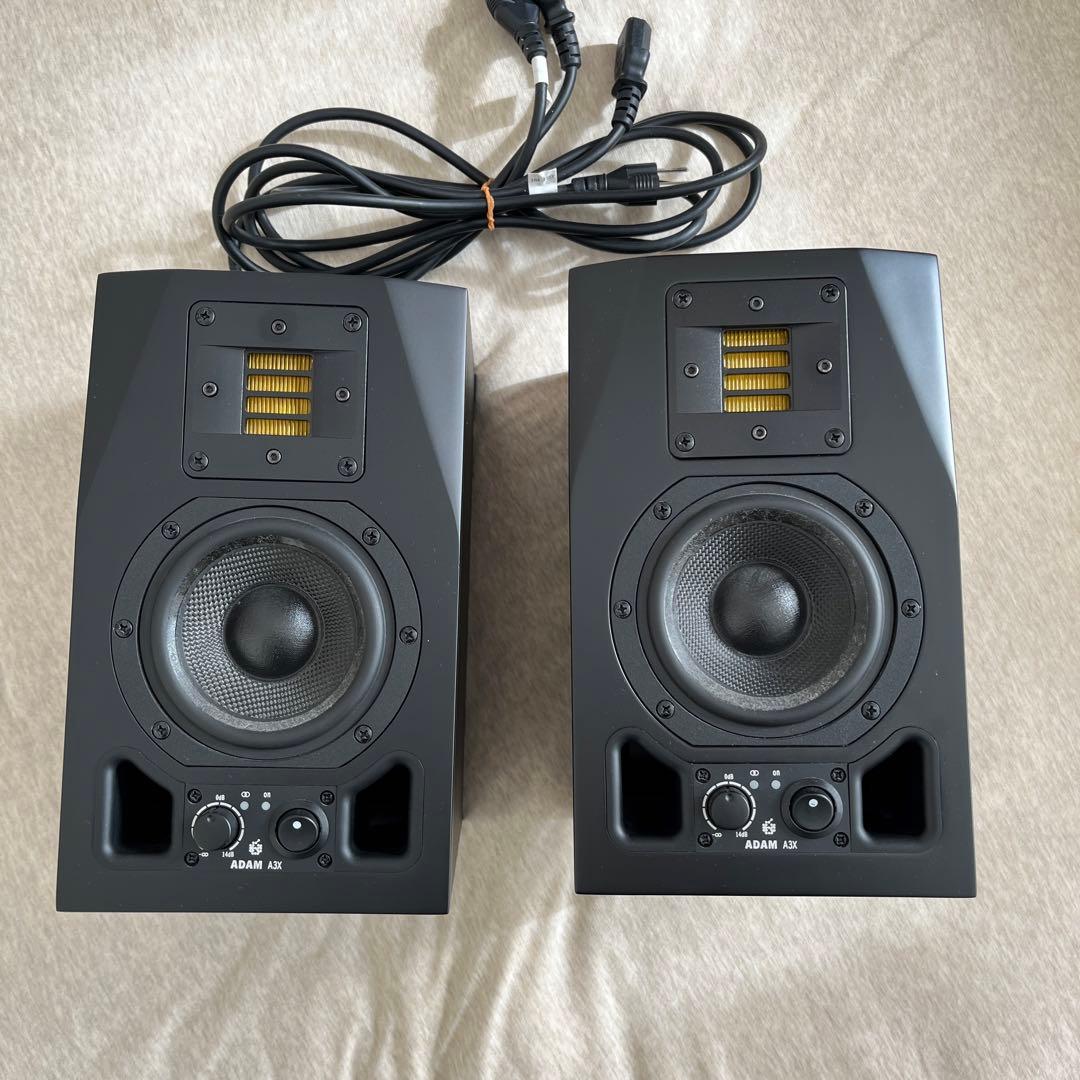 【美品】ADAM AUDIO A3X ペア モニタースピーカー