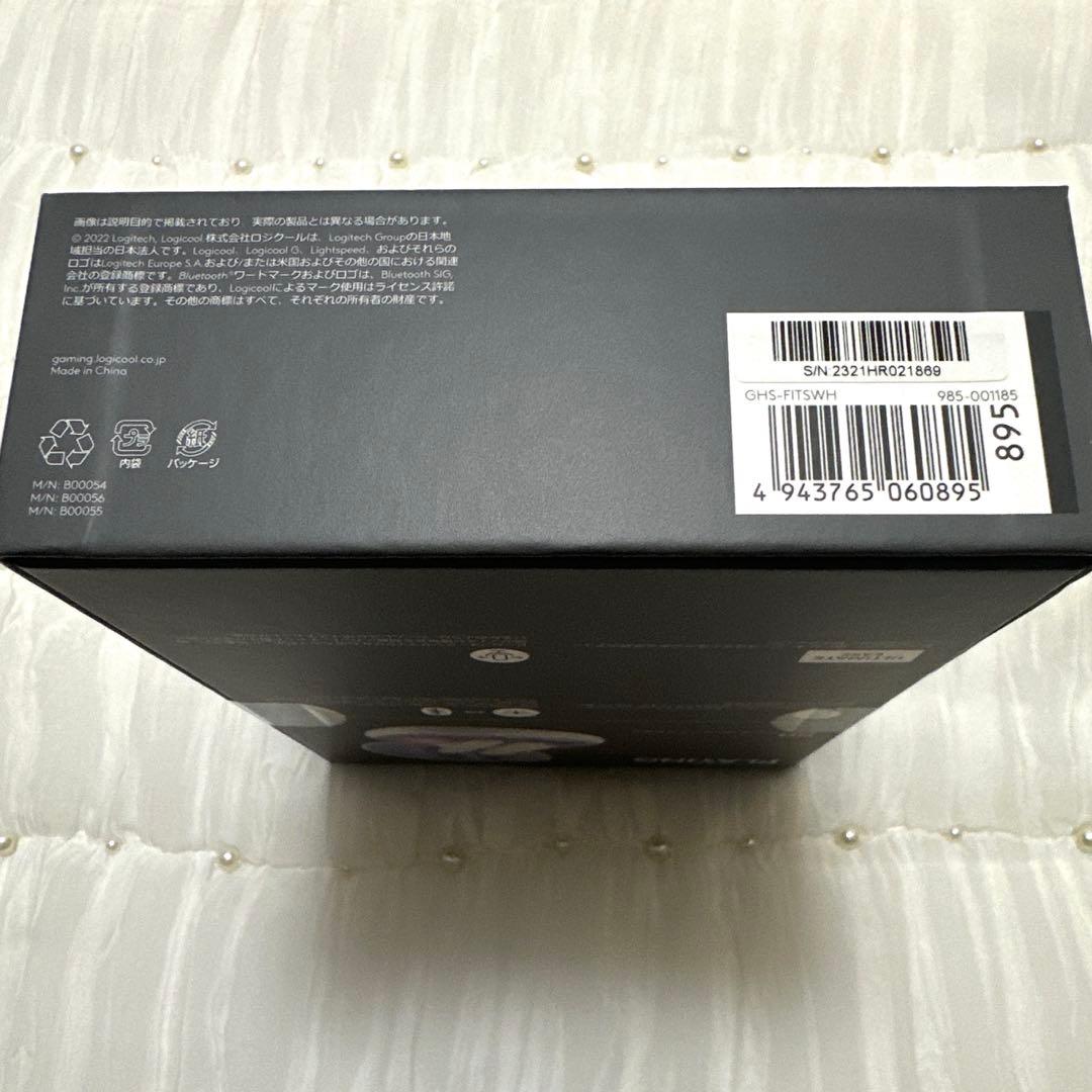 ロジクール G FITS ホワイト ワイヤレスゲーミングイヤホン