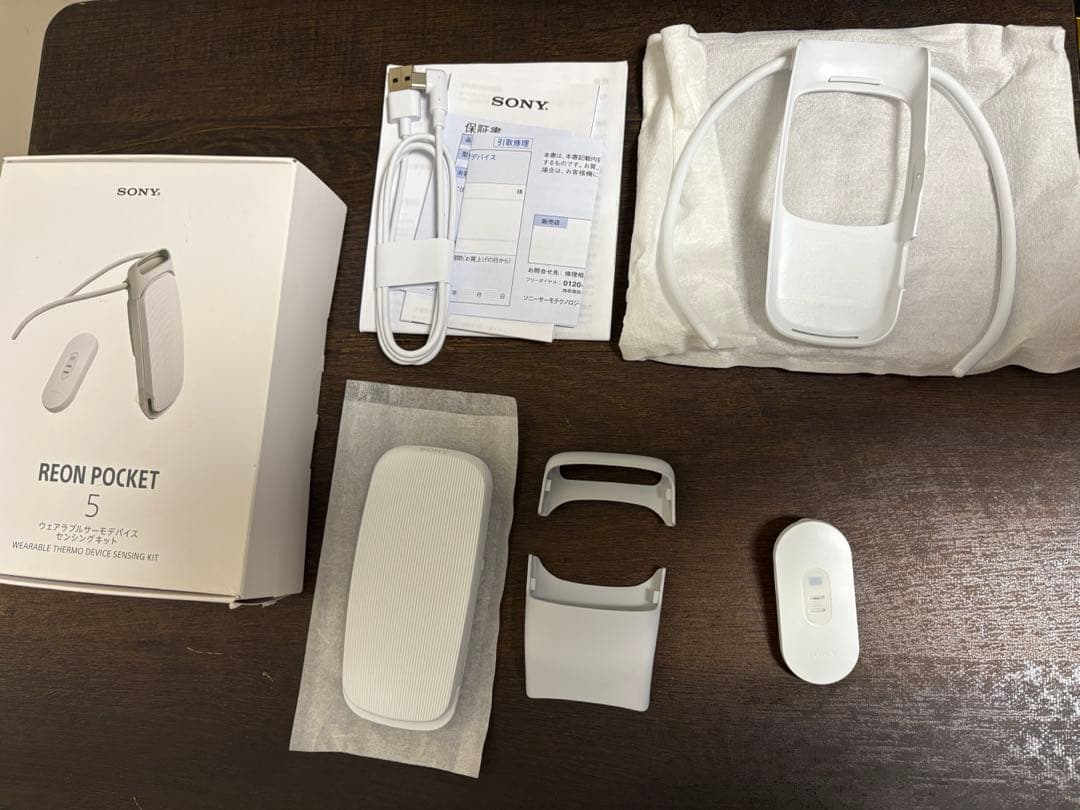 SONY REON POCKET 5 ポータブル冷暖房機