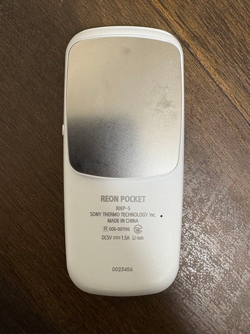 SONY REON POCKET 5 ポータブル冷暖房機