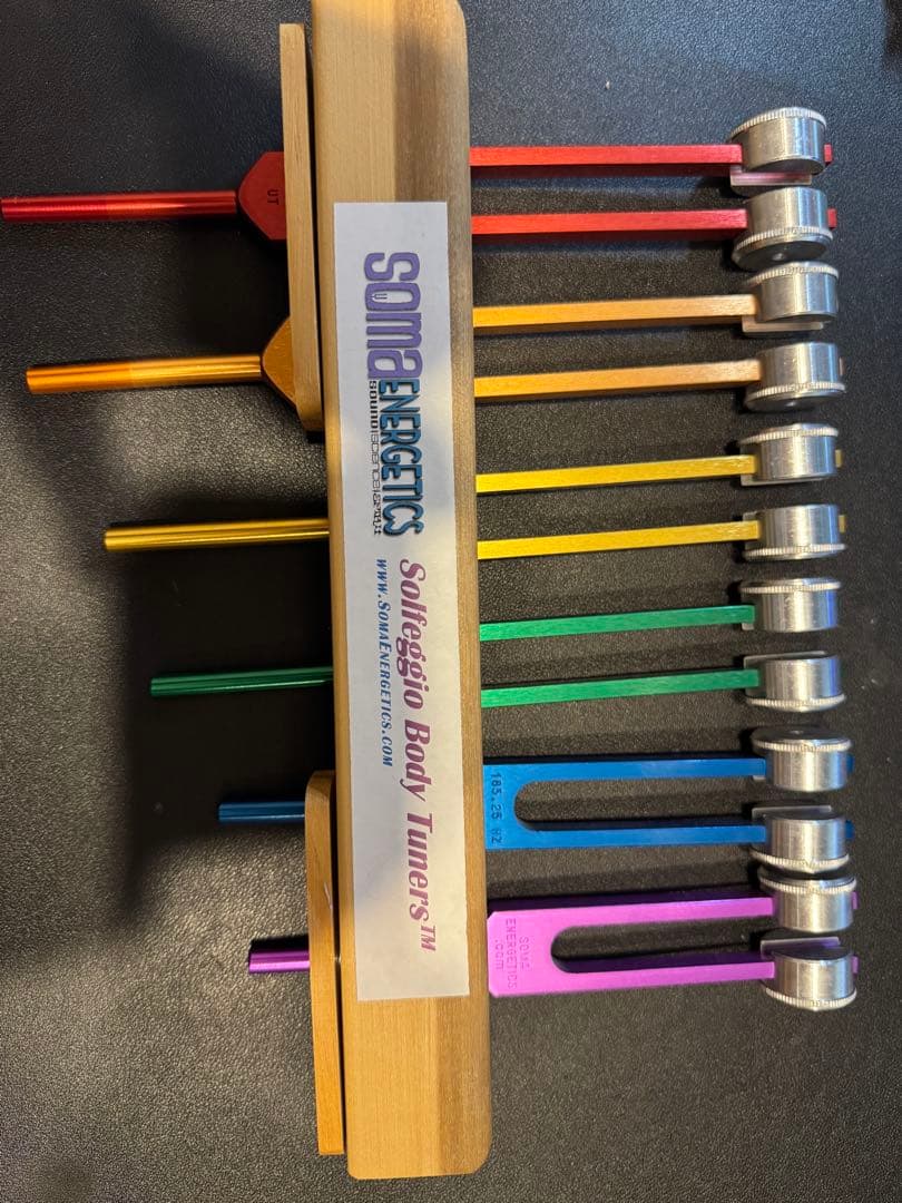 Solfeggio Body Tuners 6本 Soma Energetics