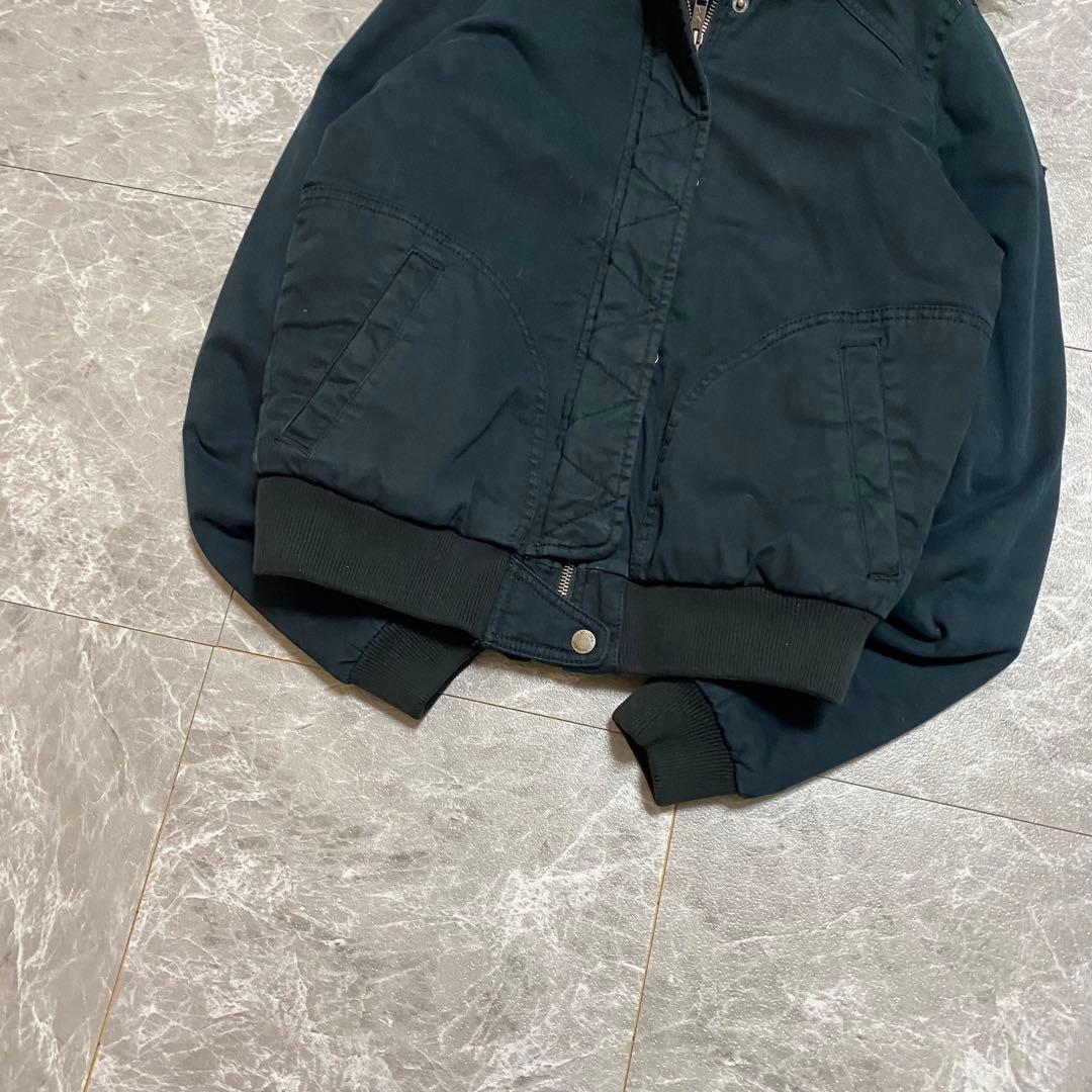 00s archive 短丈 ファー ミリタリージャケット N-2B y2k S