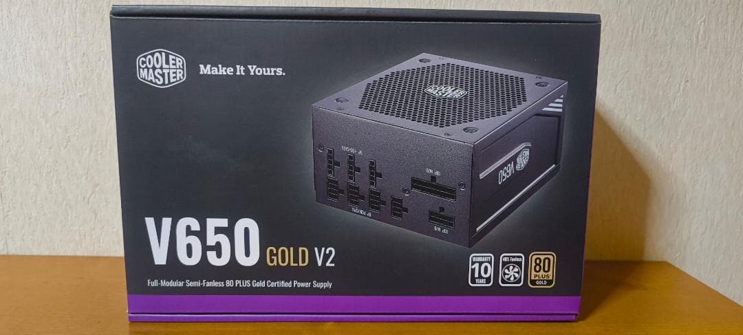 Cooler Master V650 GOLD V2 650W 電源ユニット