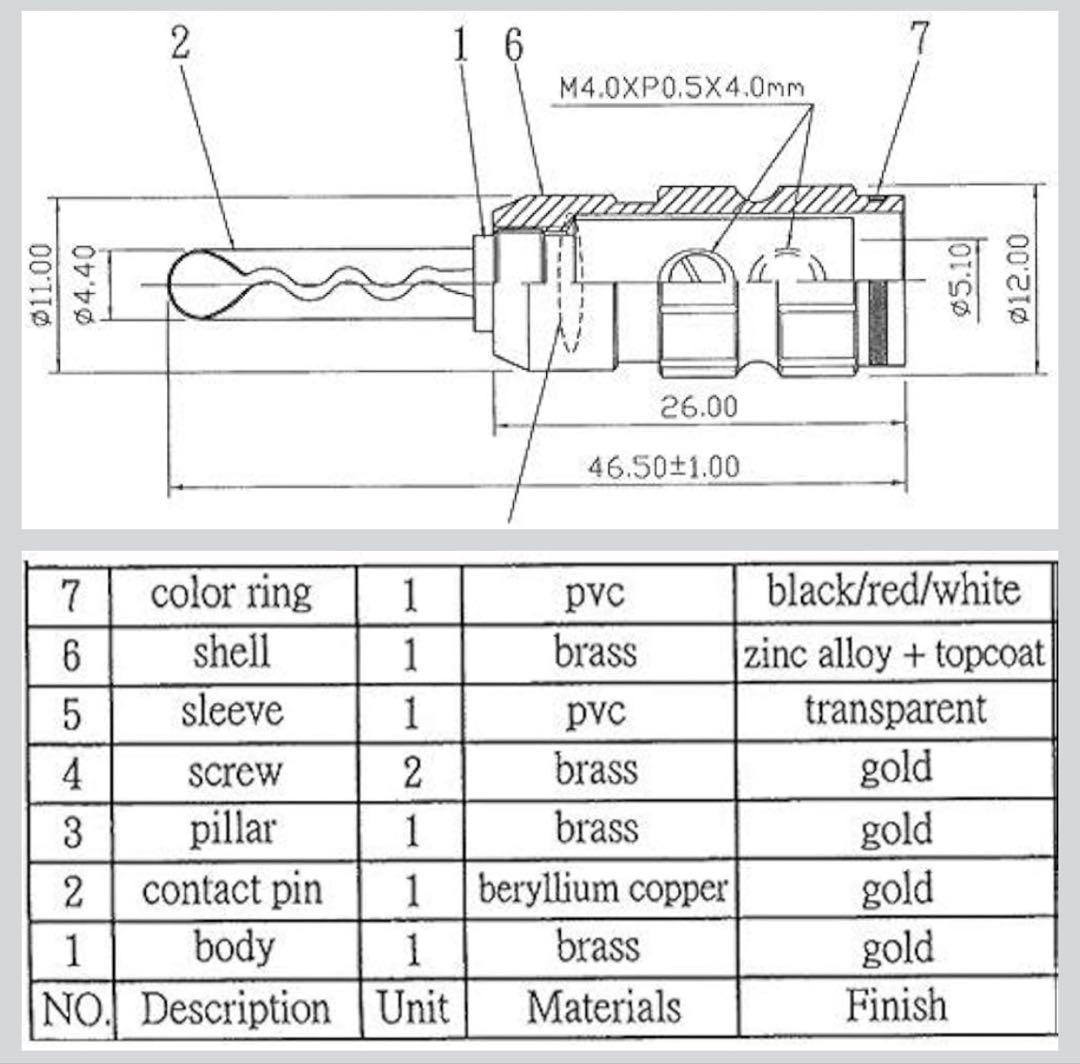 CANARE カナレ 4S8G ベリリウム銅製 スピーカーケーブル (2.5m)