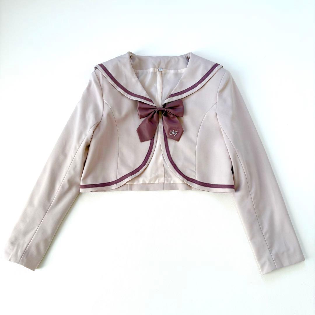 極美品✨any FAM セーラージャケット+チェックワンピース 165