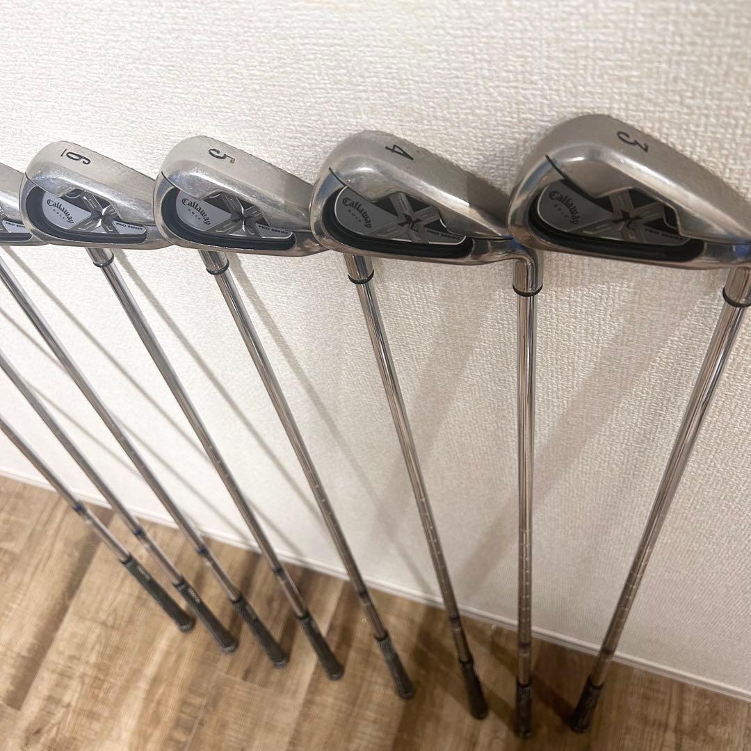 名機　キャロウェイ X-18 PRO SERIES 8本アイアンセット