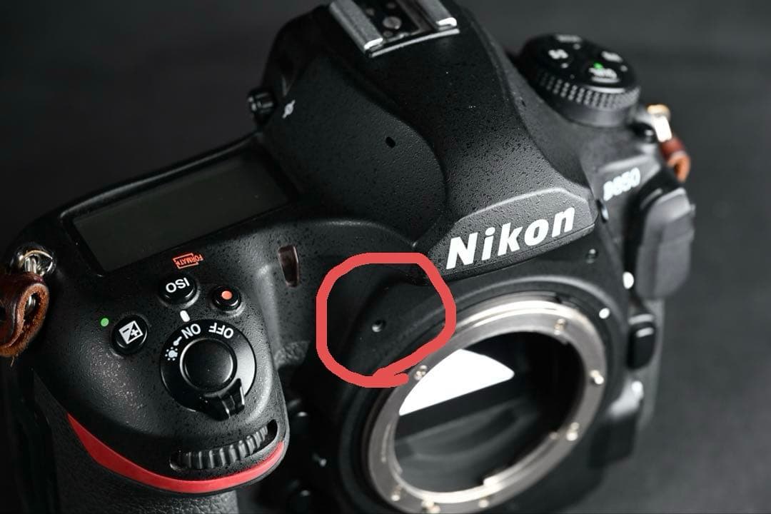 Nikon D850 デジタル一眼レフカメラ　若干不具合あり説明必読
