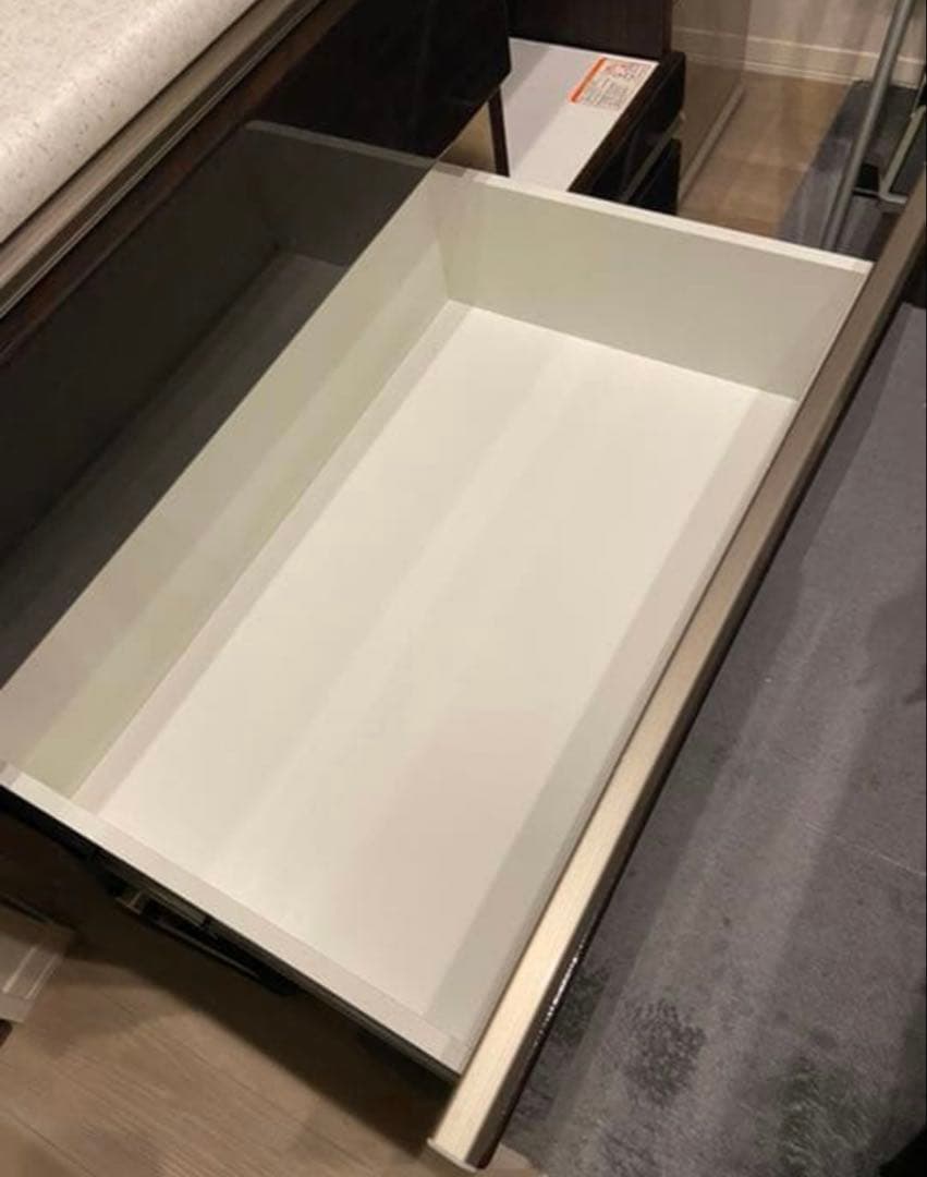 【あ】ニトリキッチンカウンター（アルミナ）幅100cm