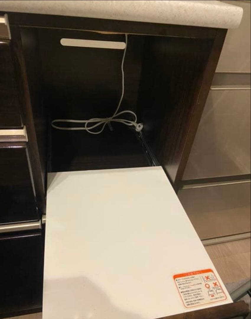 【あ】ニトリキッチンカウンター（アルミナ）幅100cm