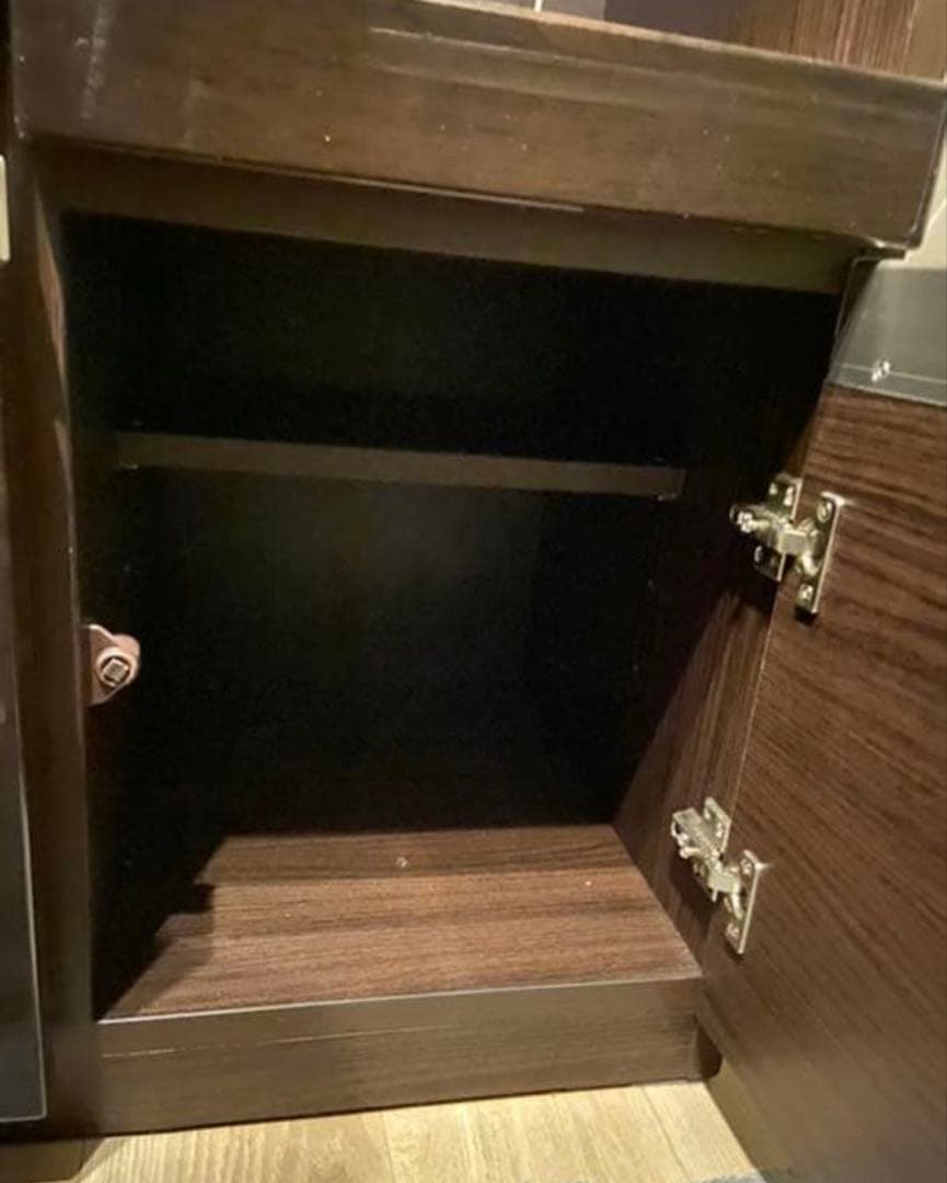 【あ】ニトリキッチンカウンター（アルミナ）幅100cm