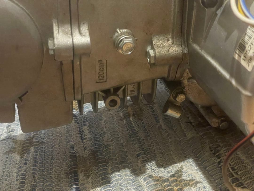 LIFAN 125cc エンジン　遠心クラッチ　エンジンOH済み