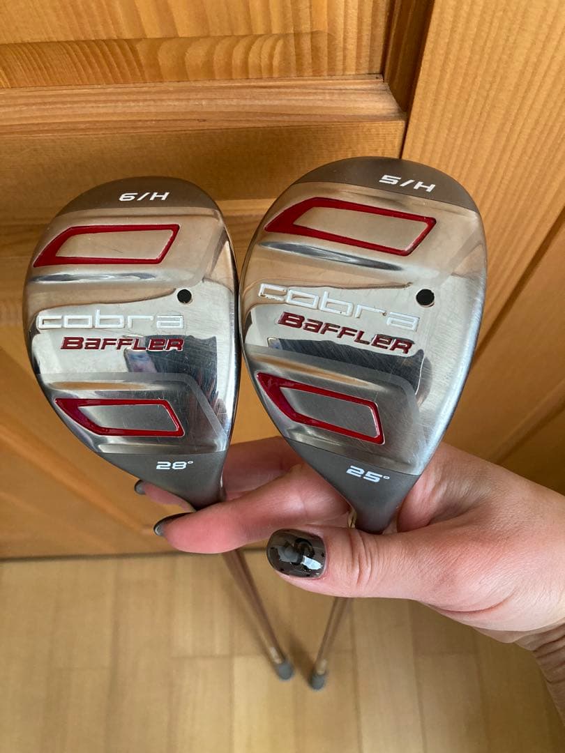 cobraコブラBUFFLER ５番 ６番ユーティリティ2本セット Rシャフト