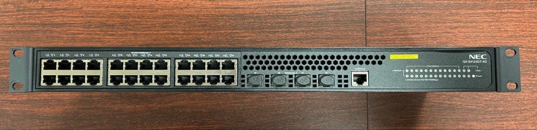 QX-S4124GT-4G 美品 NEC L2スイッチ