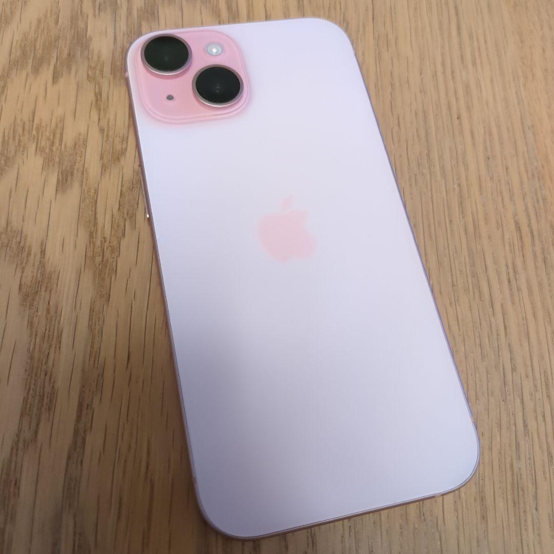 【美品】iPhone 15 ピンク 本体