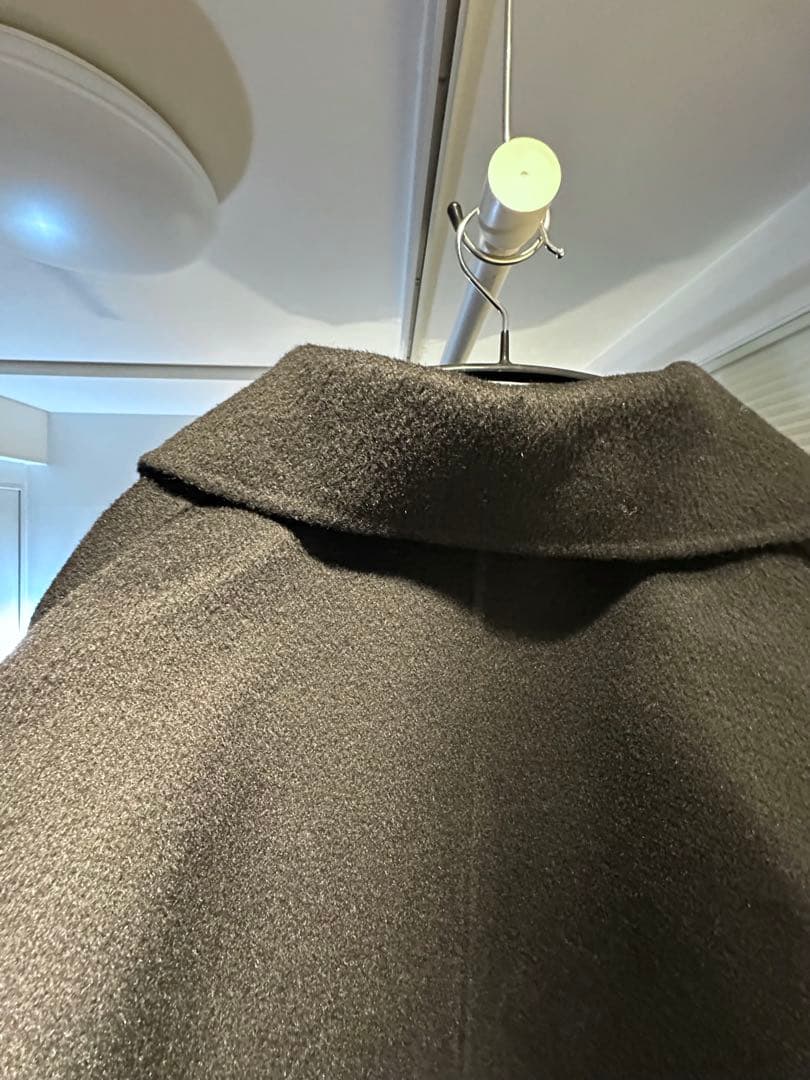 【極美品】NOBLEキャメルミックスリバージップコート