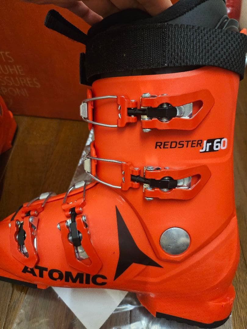 ATOMIC REDSTER Jr 60 スキーブーツ 赤色