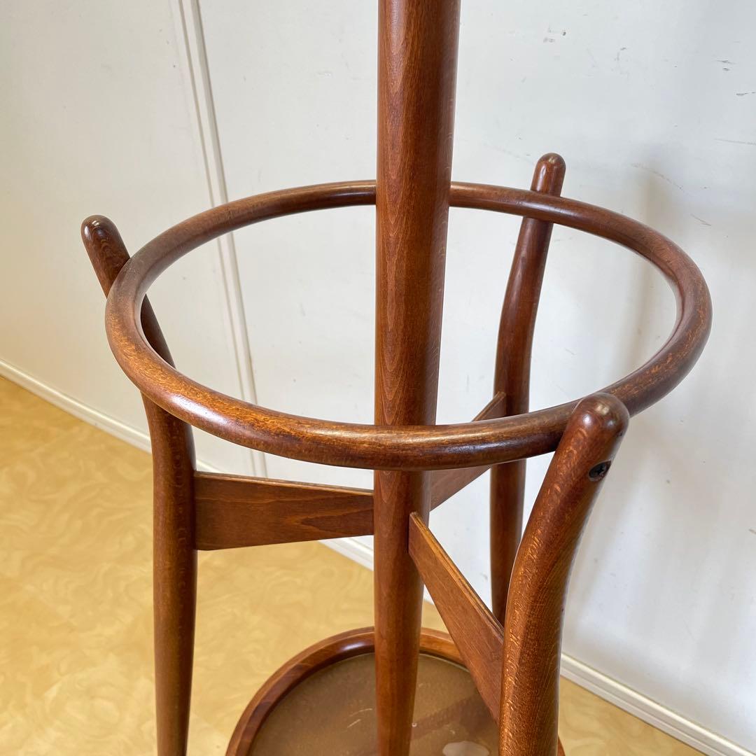 秋田木工 ポールハンガー④ コートハンガー 傘立て 洋服掛け ビンテージ