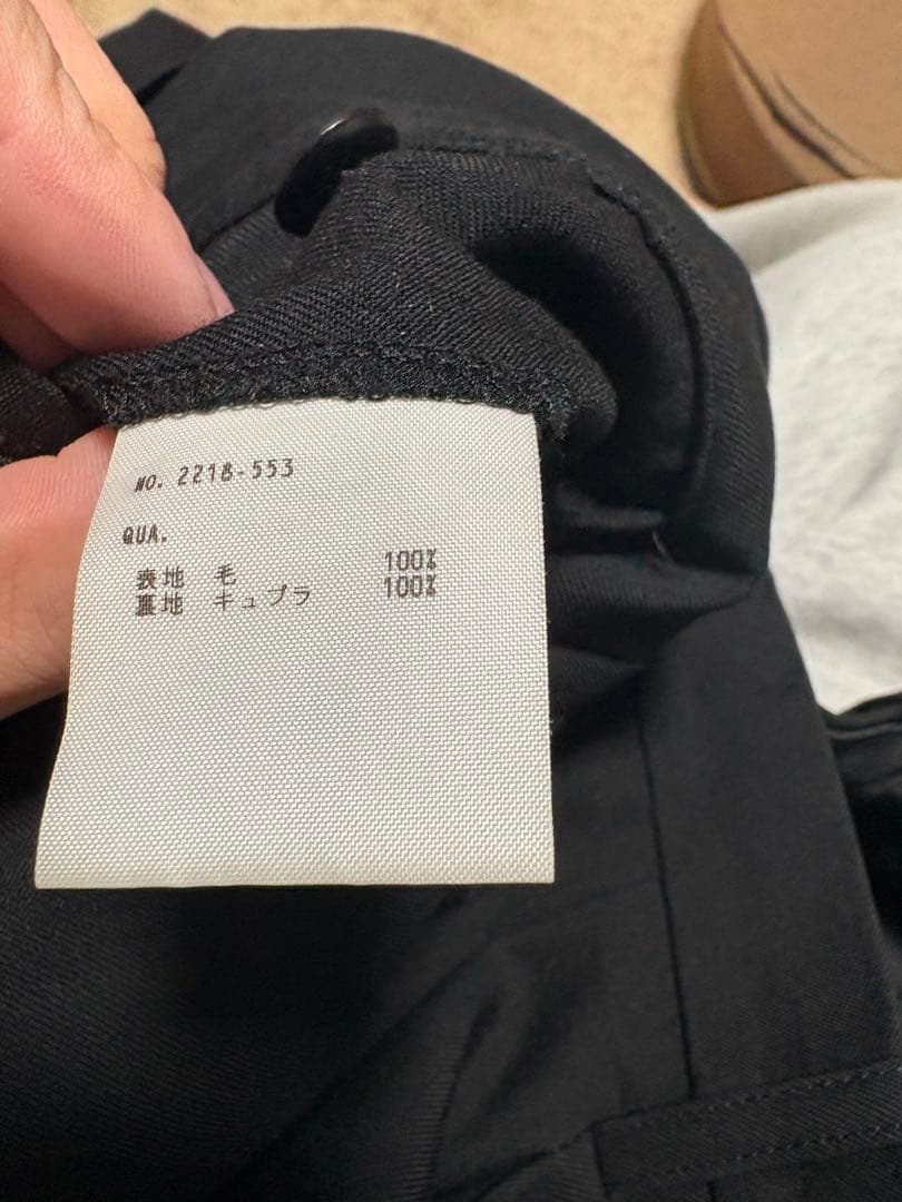 LAD MUSICIAN CROPPED WIDE PANTS サイズ42。